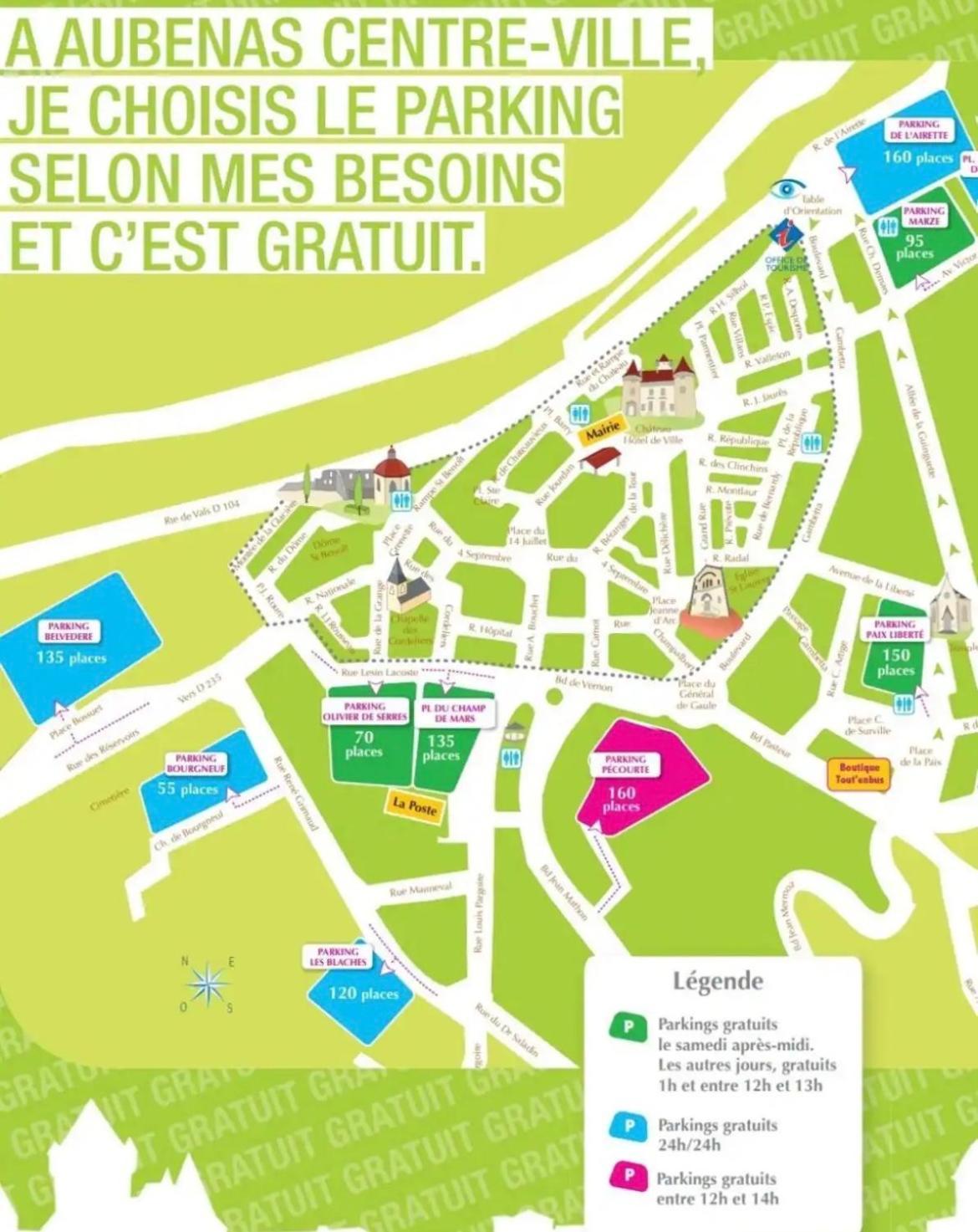 Escapade Ardechoise - Parking Gratuit - Chateau A 2 Pas 오브나 외부 사진